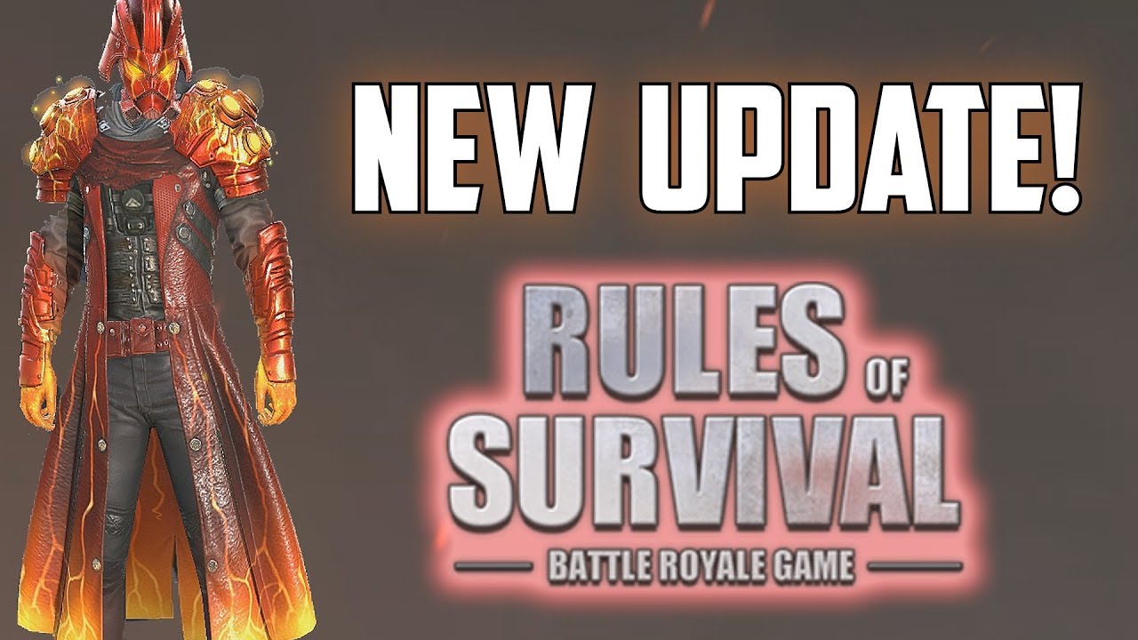 NEW UPDATE HAS INSANE SKINS! - Rules of Survival: Battle Royale