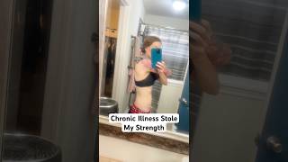 Chronic illness took my strength. Now I’m fighting to get it back. #fitmom #fitness #health #healing