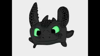 Toothless Animation Test