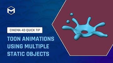 #C4DQuickTip 121: Toon Animations from Multiple Static Objects in Cinema 4D