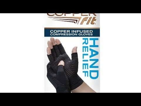 Compression Gloves for Hand Relief - Copper Fit