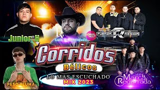 Corridos Belicos Mix Peso Pluma, Fuerza Regida, Luis R Con, Junior H, Eslabon Armado - TUMBADOS 2023