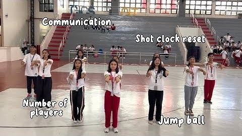 BASKETBALL HAND SIGNALS DANCE
