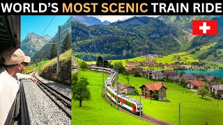 Taking Switzerland's Most Scenic Train to 