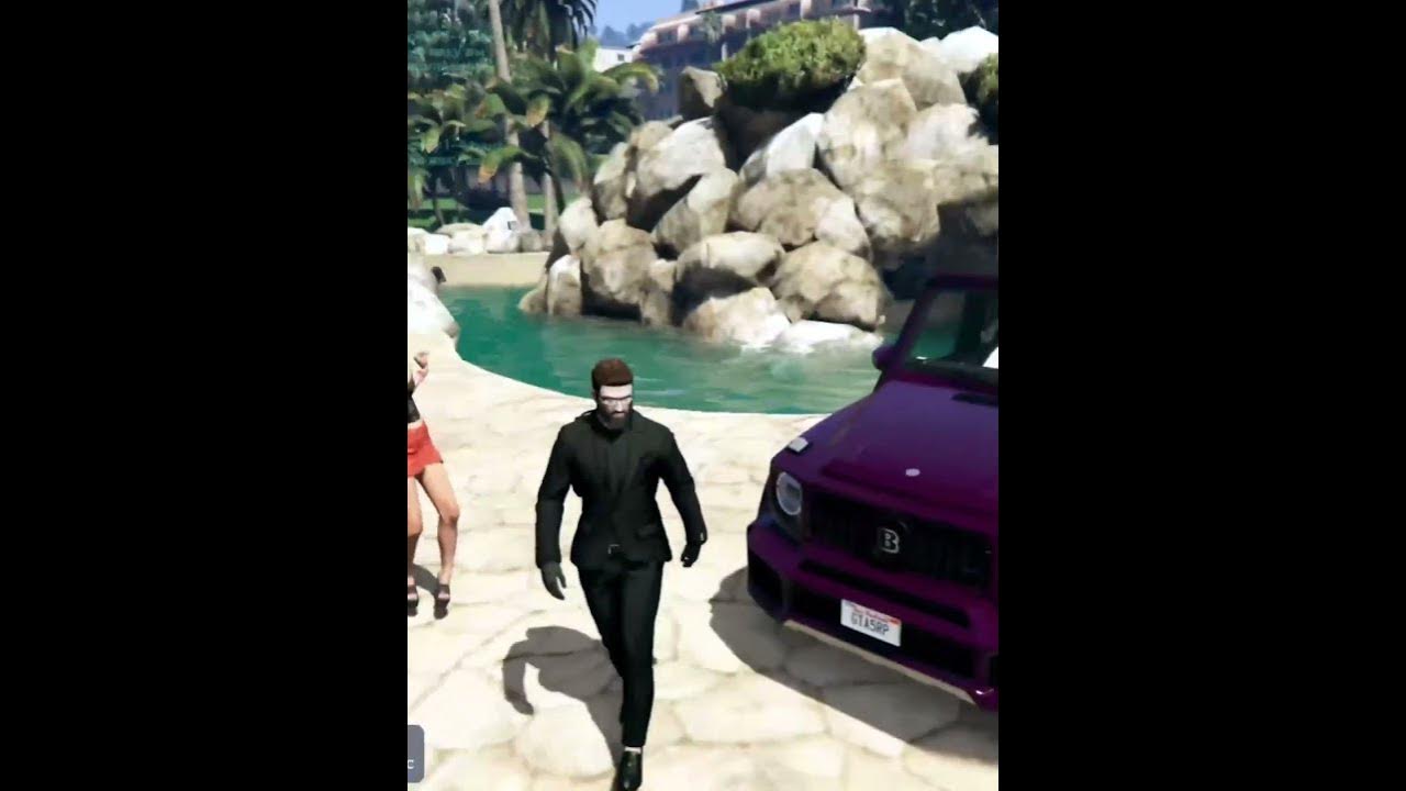 Пурпурный брабус...) #gta5 #shorts #gta5rpshorts - YouTube