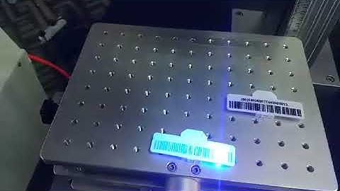 UV laser ! How to use laser print bar code on container seals?