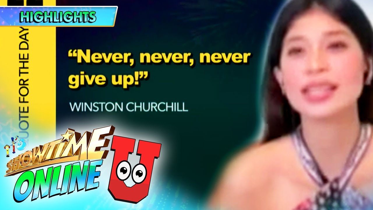 U-Quote for the Day from Winston Churchill | Showtime Online U