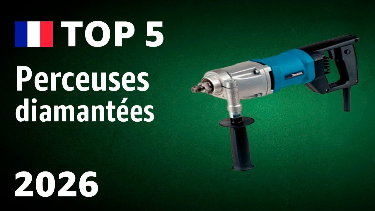TOP—5. Meilleures perceuses diamantées. Test & Comparatif 2026