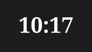10 Minutes 17 Seconds Timer