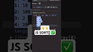 JS Sort