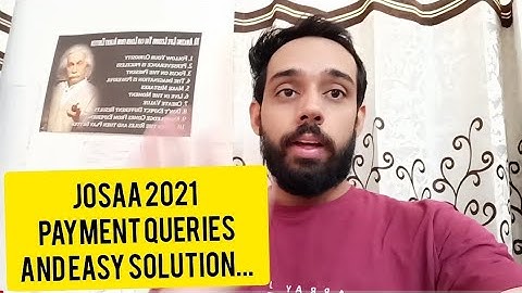 💥JOSAA SEAT ACCEPTANCE FEE 💥 PAYMENT NOT REFLECTING 😫 EASY SOLUTION TO PAYMENT 🔴 WHAT TO DO NOW??🥵🥺