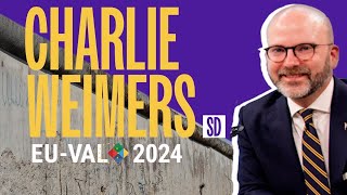 Utfrågningen: Charlie Weimers (SD) vill bygga en mur runt Europa
