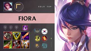 Fiora Top vs Rumble - KR Challenger Patch 26.09
