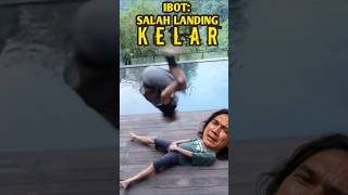 Kata Ibot salah landing kelar #maraphton #ibot13