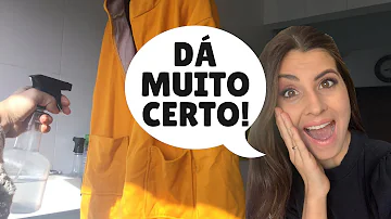 Como tirar o cheiro de roupa guardada sem precisar lavar?