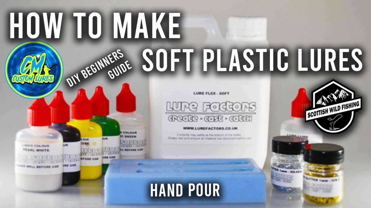 How to make soft plastic lures For Beginners what you need! DIY