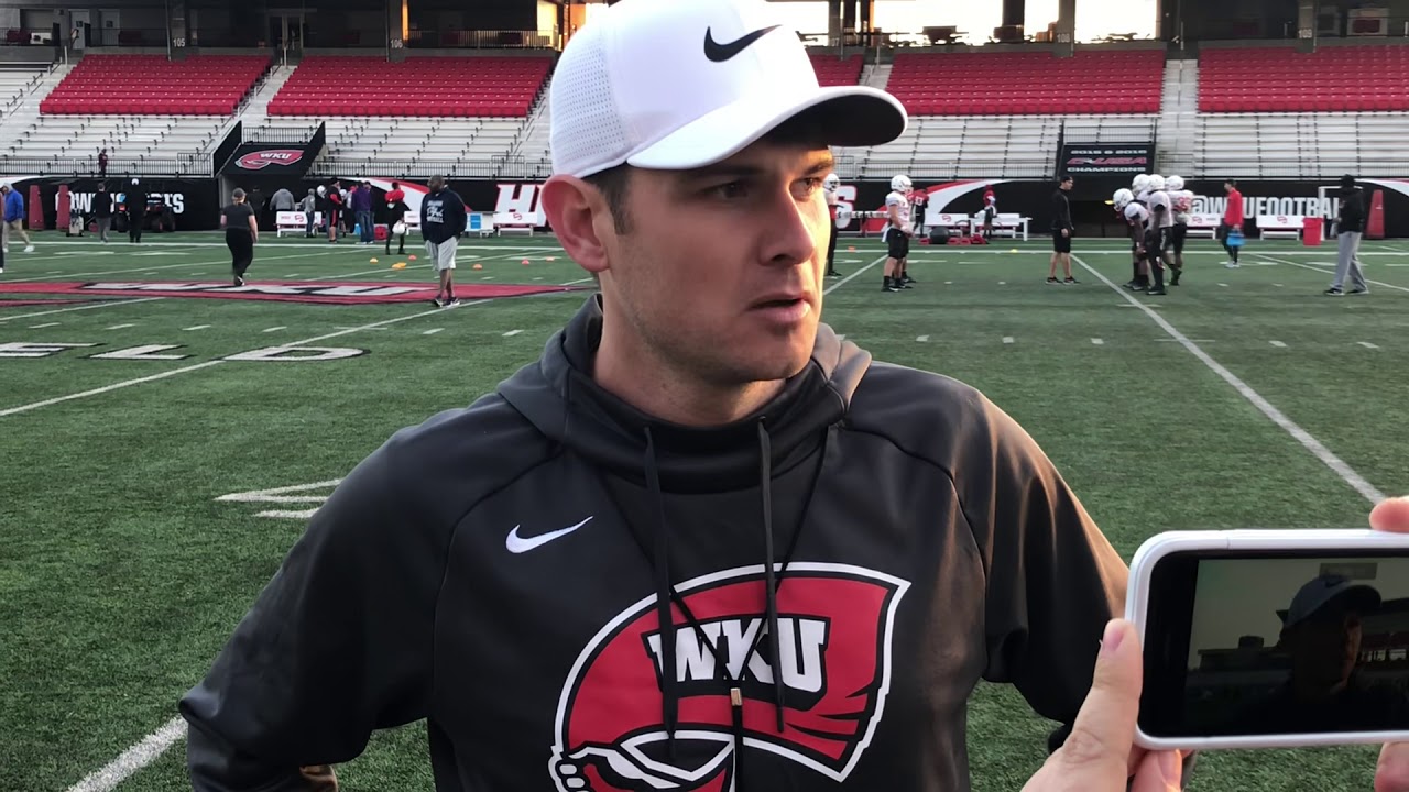 WKU FB OC Bryan Ellis 3-19-19 - YouTube