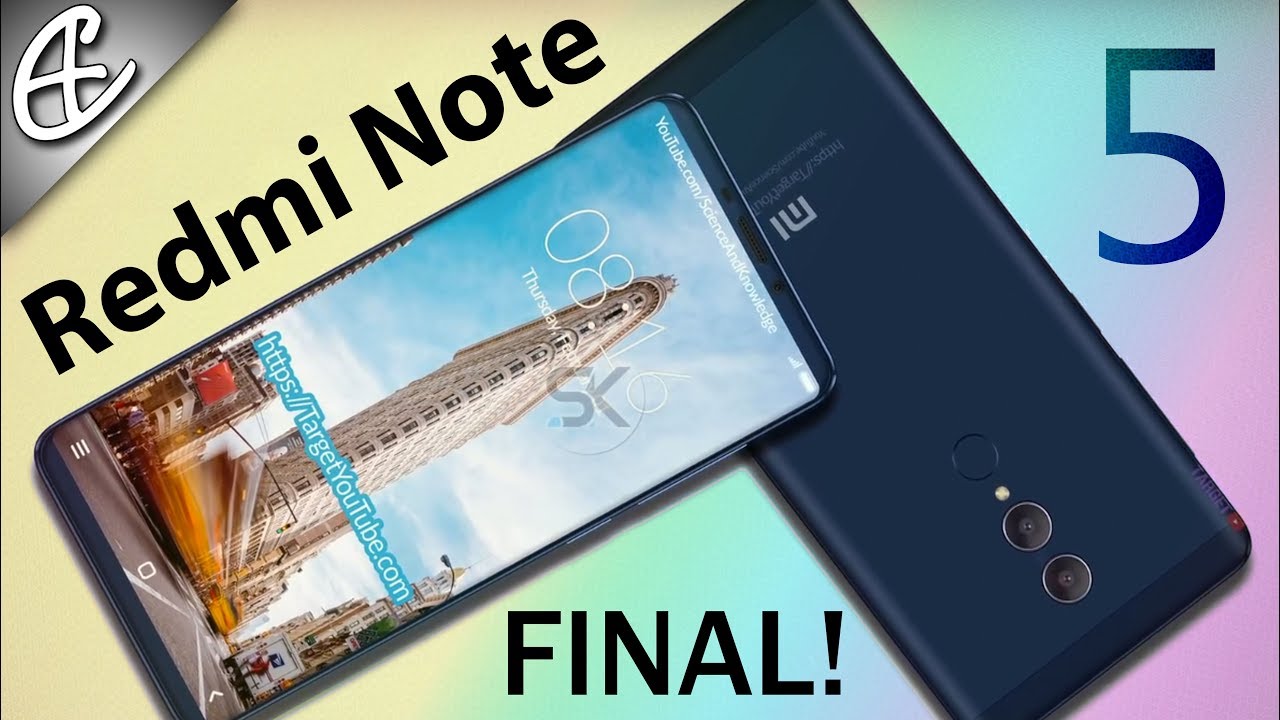 Xiaomi Redmi Note 5 FINAL Leaks & Renders! (18:9 Display | Snapdragon 636 | Dual Cameras)