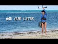 Trying a twintip board for the first time after kitesurfing accident  vlog 52