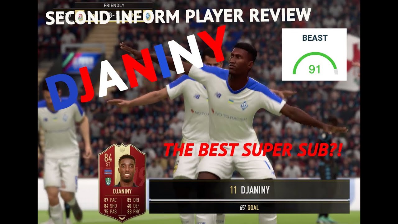 SIF DJANINY PLAYER REVIEW! THE MOST OP SUPER SUB?! FIFA 19 ULTIMATE TEAM