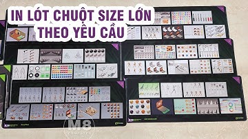 In lót chuột size lớn theo yêu cầu - In lót chuột số lượng lớn