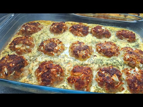 Сочные Котлеты с капустой и нежной заливкой в духовке на ужин / овощные котлеты