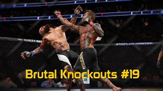 EA Sports UFC 2 - Best Brutal Knockouts Compilation #19