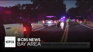 6 killed, 2 injured in Napa County crash, driver suspected of DUI