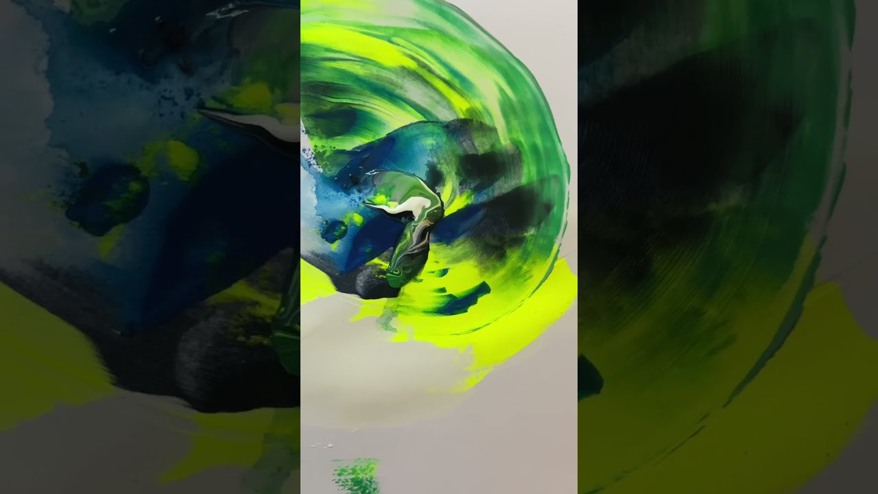 Vert et jaune fluo 💚 - Green and yellow - fluorescence 💚 