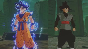 U.I Goku vs Black Goku - REQUESTED BATTLE - Dragon ball sparking zero