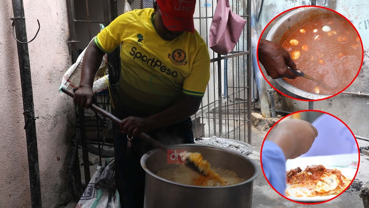 Kutana na mwanaume anayepika biriani Dar / Atoboa siri biriani kupikwa, kuliwa Ijumaa