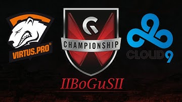Virtus.Pro vs Cloud9 [Cobblestone] - Gfinity Spring Masters - Map 1 - CSGO