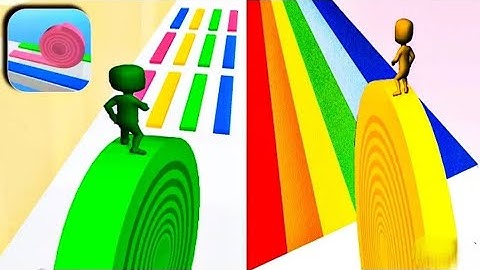 Layer Roll - Satisfying All Levels Mobile Gameplay Walkthrough Android IOs Video Relaxing LRSA6TR5