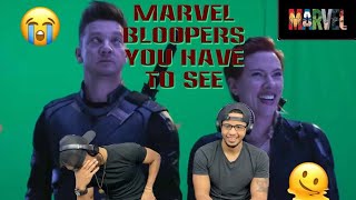🤣Marvel Bloopers You Have to See!(REACTION)