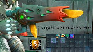 No Man's Sky - Orange Lipstick Crystal S Class Red & Blue Alien Rifle Multitool