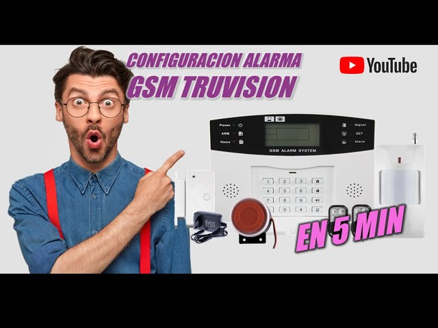 Alarma GSM FT-3000 para Casa Negocio Configuración Kit 