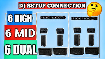 crossover to amplifier connection explained