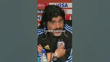 I Prefer Women Diego Maradona 