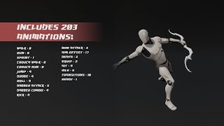 Bow Master Animation Set | UE Marketplace | Preview