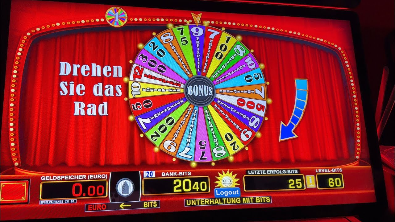 DAS GLÜCKSRAD WIRD GEDREHT