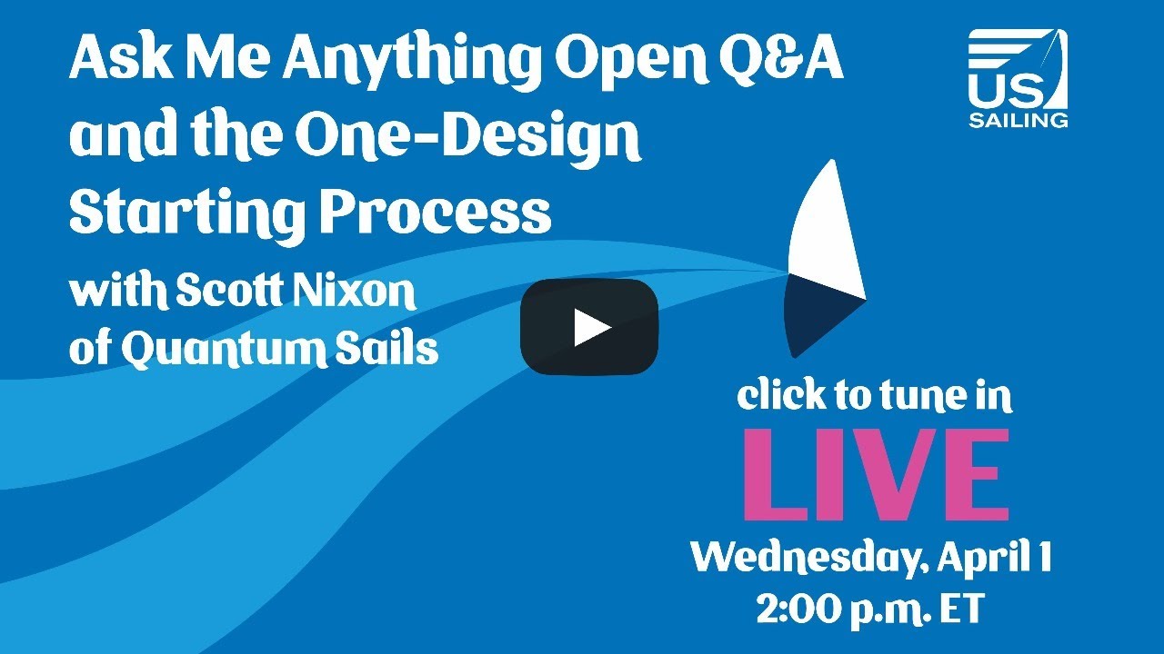 ⁣The One-Design Starting Process and Ask Me Anything with Quantum Sails' Scott Nixon