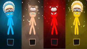 Stickman Party Tournament All Random Funny Minigames 1 2 3 4 Player Games 2022 Gameplay iOS