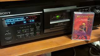 Megadeth Peace Sells... But Who's Buying 1986 USA Cassette Tape 4XT-12526 VG+