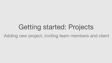 Add projects, team members and clients
