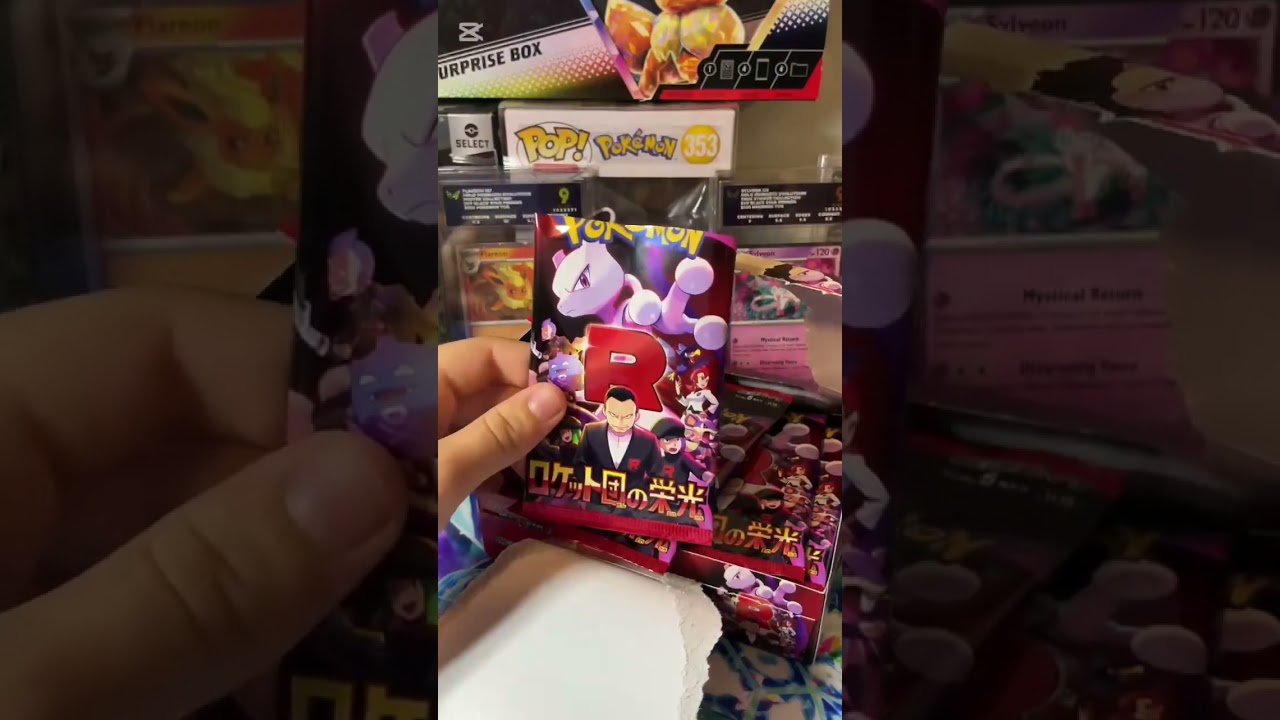 Ripping into The Glory Of Team Rocket booster box 