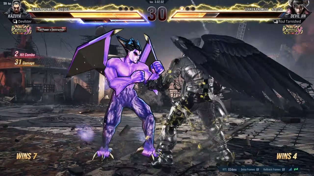 T2 Kazuya Fights Insane G.O.D 5 DevilJin! - YouTube
