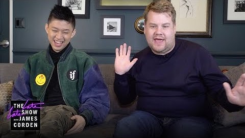 New Rapper Ad-Libs w/ Rich Brian & James Corden