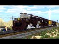 Minecraft Union Pacific Steam Train Animation