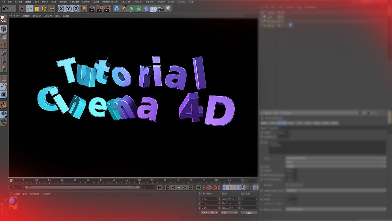 Curso Basico de Cinema 4D | Tutorial para Principiantes - YouTube