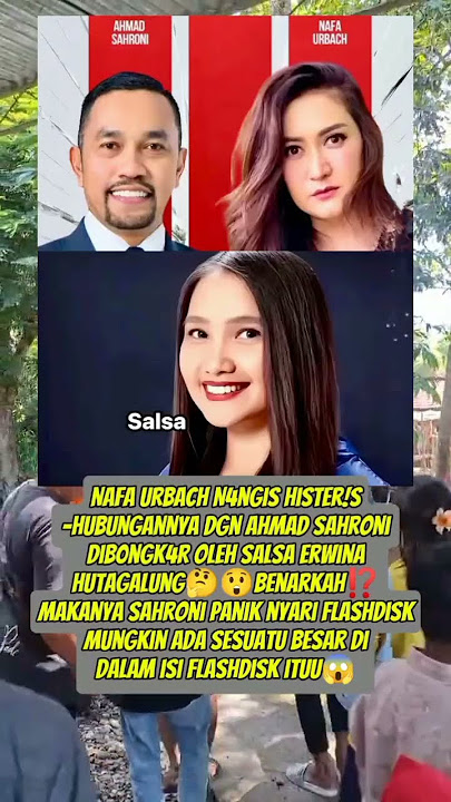 Nafa Urbach nangis histeris🥺 #sahroni #nafaurbach #beritaterkini